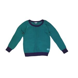 Green &Blue knit sheer XS